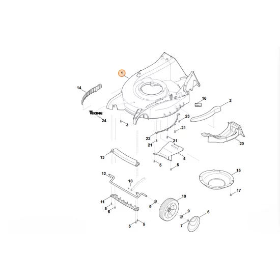 Stihl   Obudowa 6375 701 1015